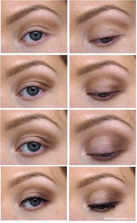 applying eyeshadow to hooded eyelids.